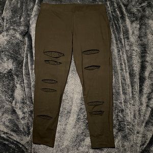 Torrid ripped leggings - Size 2